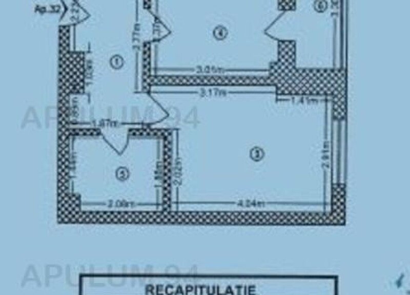 Apartament 2 camere, 54mp, zona Parcul Carol